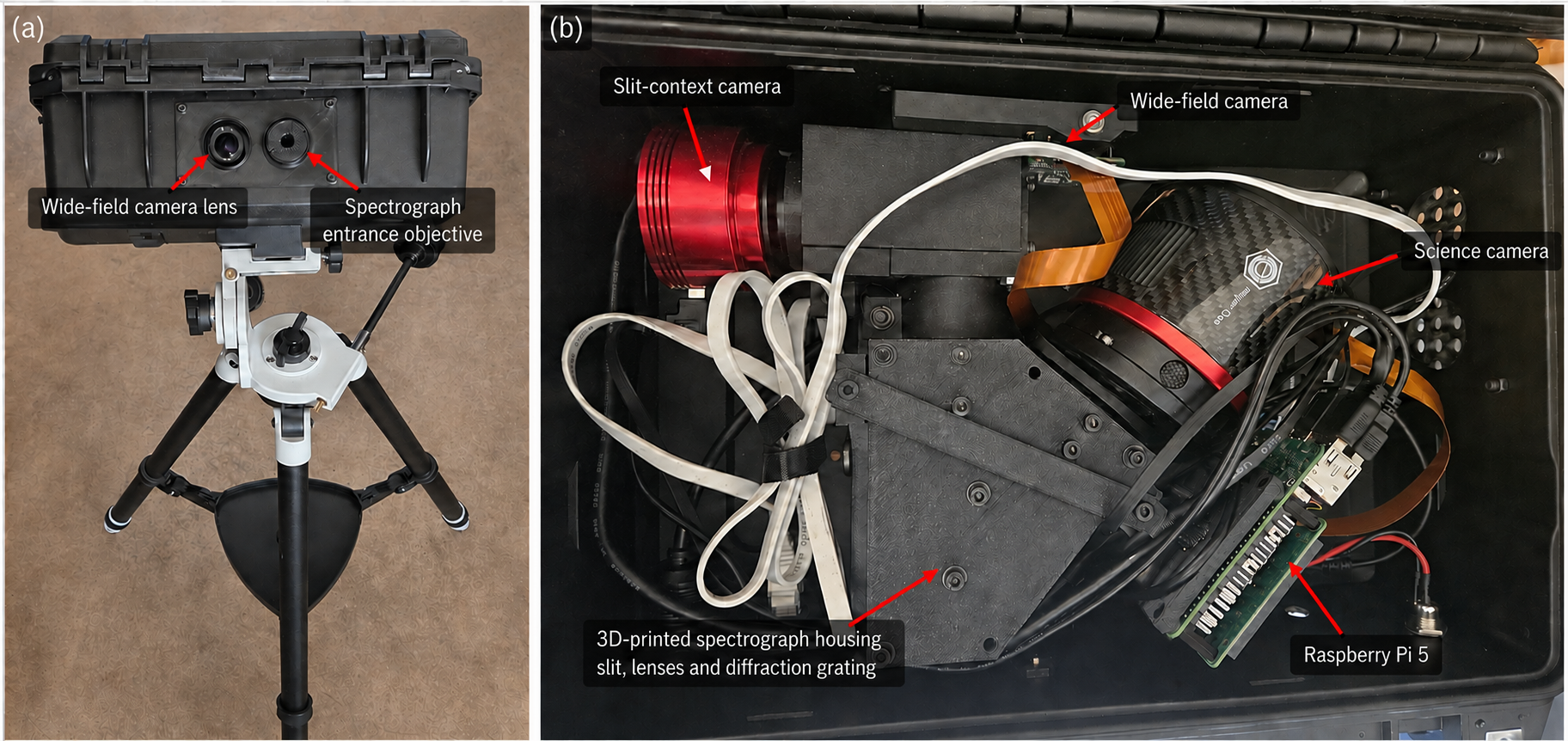 NORVIS instrument and internal assembly
